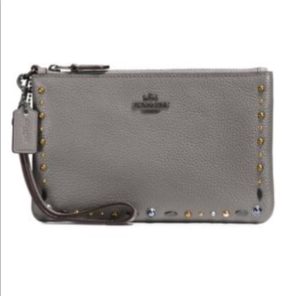 Coach Handbags - Coach studded leather wristlet